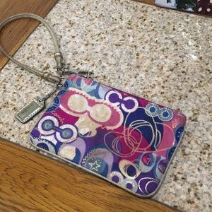 Coach wristlet